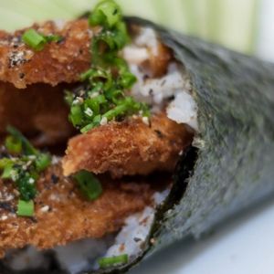 imagem do produto Temaki com salmão Empanado.