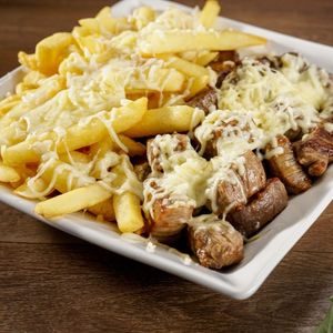 imagem do produto CARNE DE SOL COM QUEIJO E FRITAS 