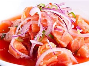imagem do produto Ceviche de Salmão 250g