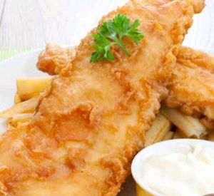 imagem do produto Filé de Peixe empanado e frito