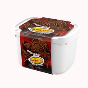 imagem do produto Pote de sorvete Brigadeiro 2L 
