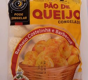imagem do produto Pão de queijo congelado recheado com costelinha e barbecue - 1kg