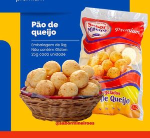imagem do produto Pacote de Pão de Queijo de 1kg