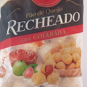 imagem do produto Pão de queijo congelado recheado com goiabada - 1kg