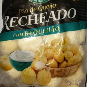 imagem do produto Pão de queijo congelado recheado com requeijão - 1kg