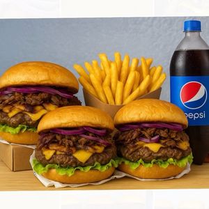 imagem do produto Combo: 3 Nordestino + Batata G + refri 1L