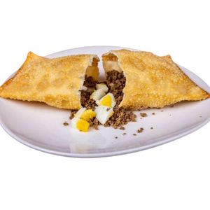 imagem do produto Pastel de Carne moída com Ovo Cozido 