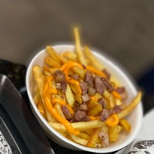 imagem do produto Batata com cheddar e bacon 