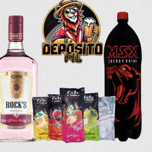 imagem do produto COMBO GIN ROCKS ROSE