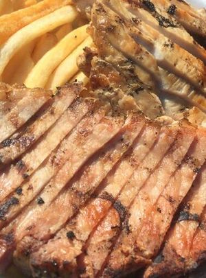 imagem do produto Filé de Frango na Brasa+Pernil Suíno