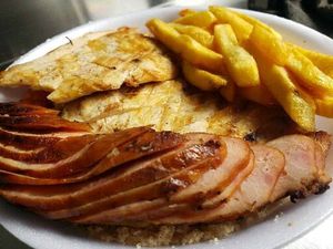 imagem do produto Filé de Frango na Brasa+ Linguiça de Frango