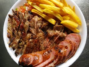 imagem do produto Trio de Churrasco (2x Contra filé + Linguiça Suína)