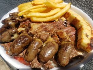 imagem do produto Trio de Churrasco de Contra-filé+Coração+Queijo Coalho