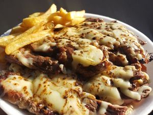 imagem do produto Contra Filé ao Queijo Gratinado