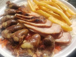 imagem do produto Coração + Linguiça de Frango - (P)