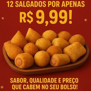 imagem do produto 12 salgados sortidos