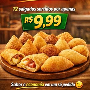 imagem do produto 12 salgados sortidos