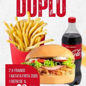 imagem do produto Combo Duplo X-Frango