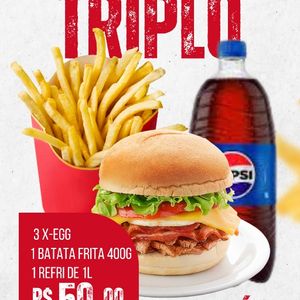 imagem do produto Combo Triplo X-egg