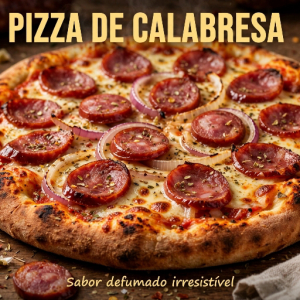 imagem do produto  Pizza 30cm Calabresa (08 fatias)