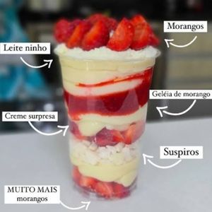 imagem do produto Copo da felicidade de morango 