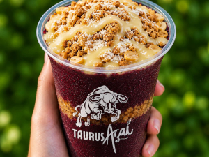 imagem do produto Açaí 500ml + Paçoca +leite em pó+amendoim crocante e leite condensado