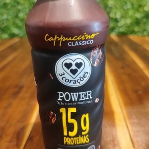 imagem do produto bebida lactea capuccino tres coraçãoes power 250 ml