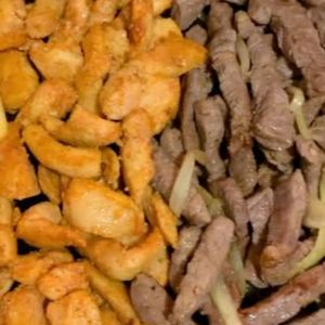 imagem do produto Isca de carne com frango na chapa 