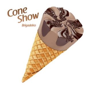 imagem do produto Sorvete Cone - Brigadeiro 