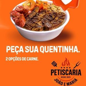 imagem do produto QUENTINHA DE BAIÃO MOLE, 2 OPÇÕES DE CARNE, FAROFA E VINAGRETE.