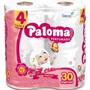 imagem do produto Papel Higiênico Folha Simples Perfumado 