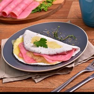 imagem do produto Tapioca de presunto e queijo