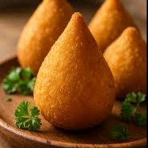 imagem do produto Coxinha de queijo c/ presunto 