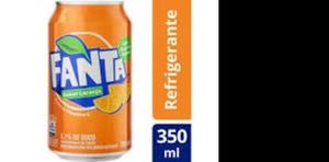 imagem do produto Fanta laranja lata 350 ml
