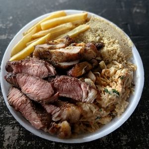 imagem do produto Quentinha de churrasco misto 750ml