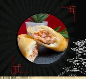 imagem do produto Harumaki Salmão - 1 Unid.