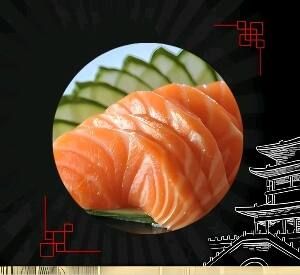 imagem do produto Sashimi Salmão - 6 Peças