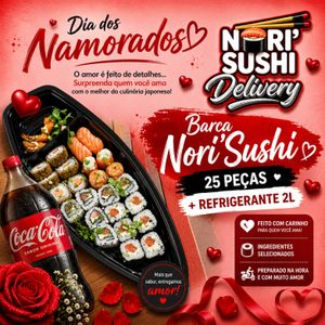 imagem do produto Barca Nori`Sushi - 25 peças + Refrigerante 2l
