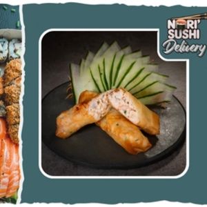 imagem do produto Harumaki Salmão - 1 Unid.