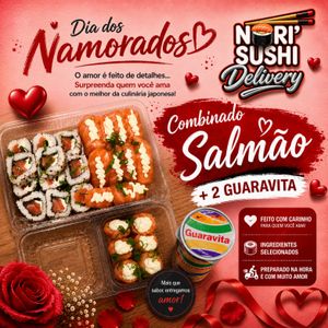 imagem do produto Combinado Salmão - 36 Peças + 2x Guaravita