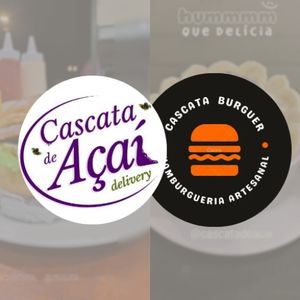 Cascata de Açaí e Cascata Burguer