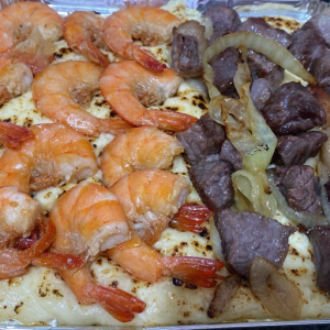 imagem do produto Pirão misto carne do sol e camarão M