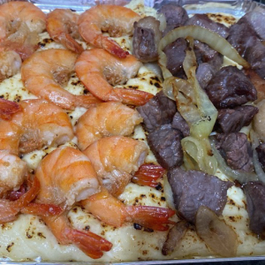 imagem do produto Pirão misto carne do sol e camarão G
