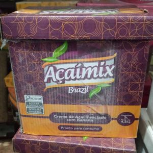 imagem do produto Creme de açaí mesclado com banana 5 Litros 