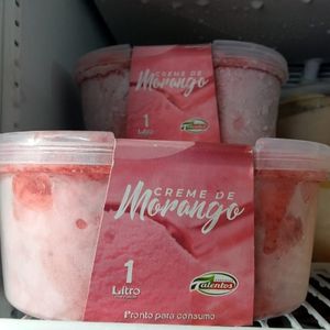 imagem do produto Creme morango 1 Litro 