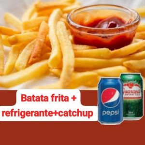 imagem do produto Transforme qualquer lanche em um trio batata frita e refrigerante