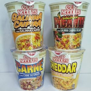 imagem do produto Cup noodles!  Diversidade de sabores para todos os gostos ( miojo, macarrão  instantâneo )