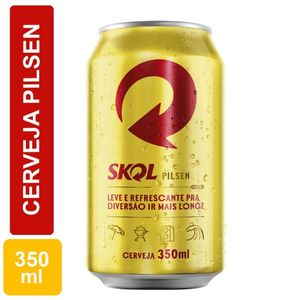 imagem do produto Skol lata 350ml 