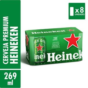 imagem do produto Caixa de Heineken  palito 269ml c/08 