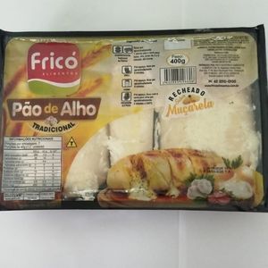 imagem do produto Pão de alho tradicional  refrigerado é  recheado com mussarela 